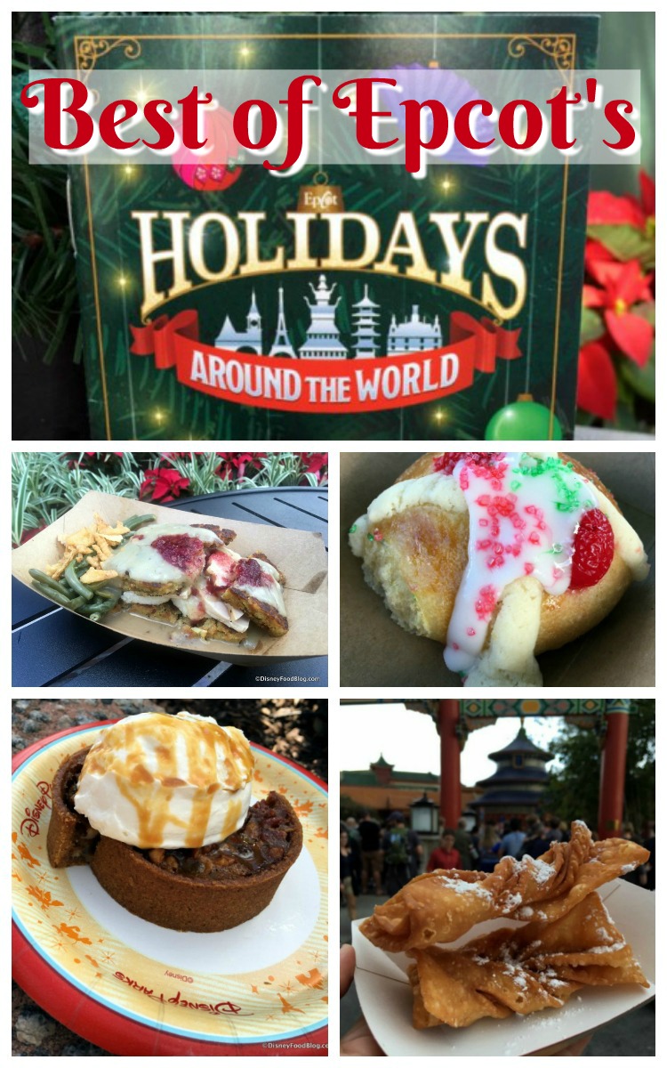 Best of Epcot's Holidays Around the World Food Booths! | the disney food blog