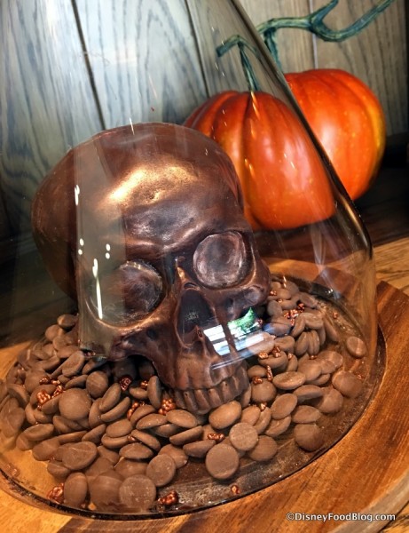 Chocolate Caramel Skull
