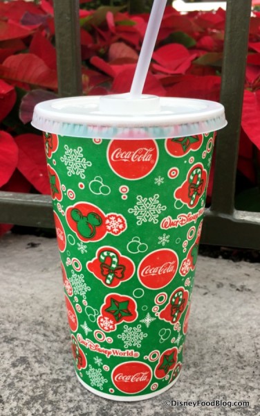 Disney World Counter Service Holiday Cups