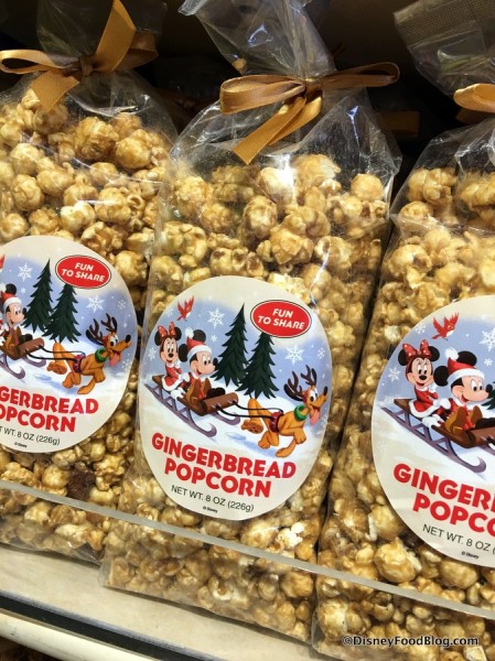 Gingerbread Popcorn