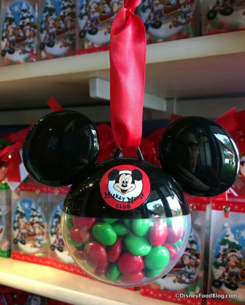 Mickey Ears Candy Ornament