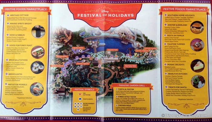 Festival of Holidays Map