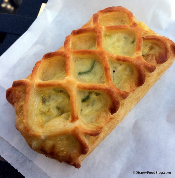 Harvest Puff Pastry with leeks and parmesan