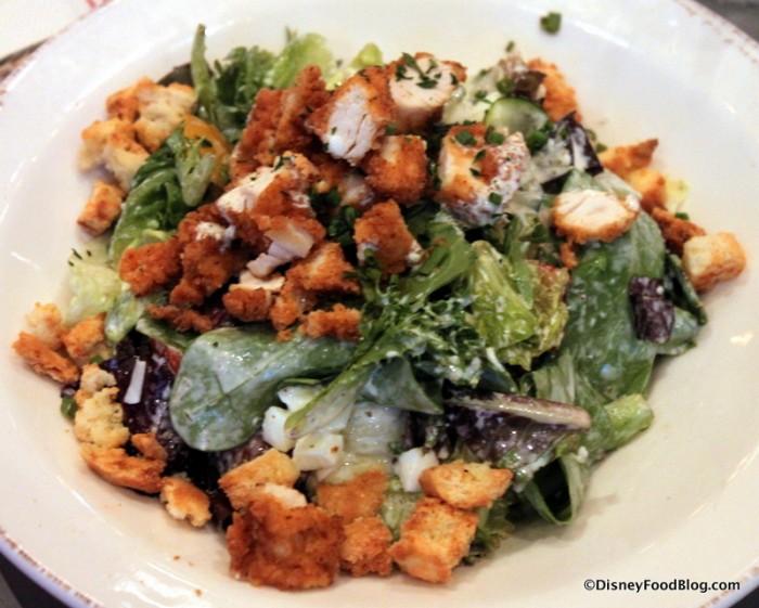Fried Chicken Chopped Salad