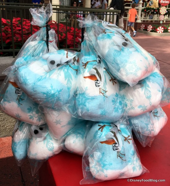 Olaf Cotton Candy
