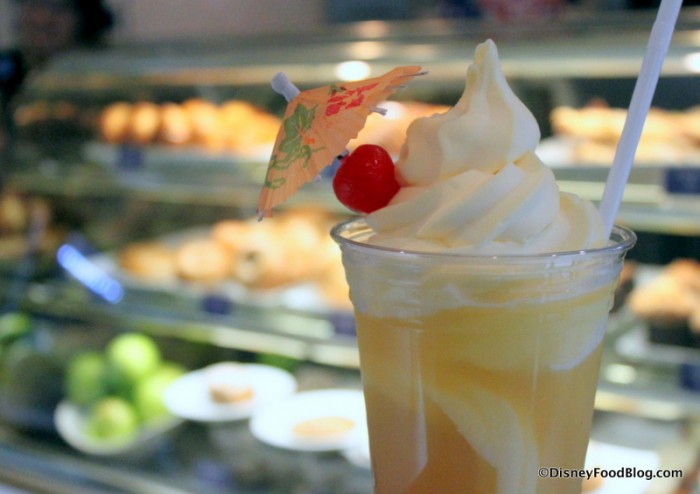 Dole Whip and Dole Whip Floats Are Now Available at The Coffee House!