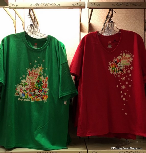Mickey's Very Merry Christmas Party shirts