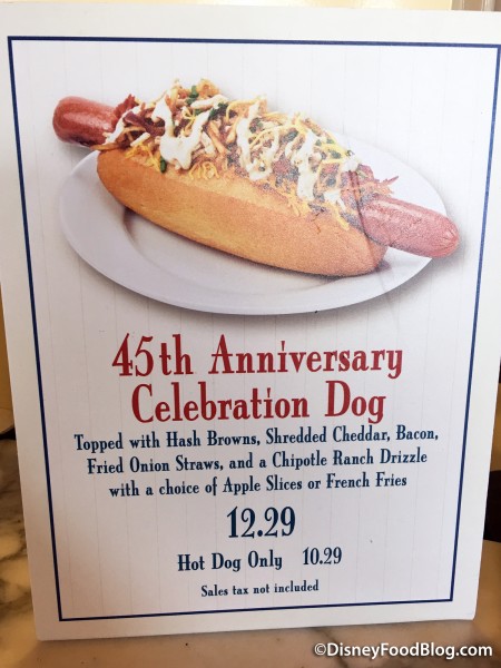 Casey's Corner 45th Anniversary Celebration  Dog Signage