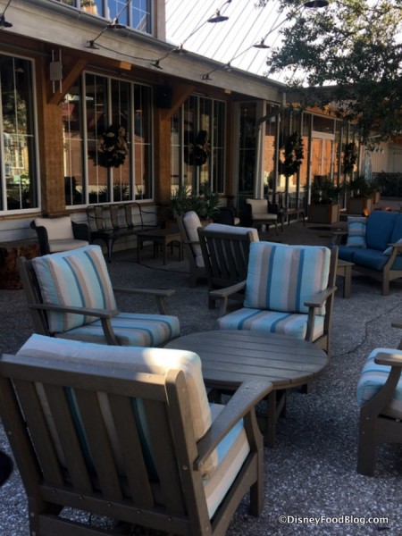 Additional Outdoor Seating