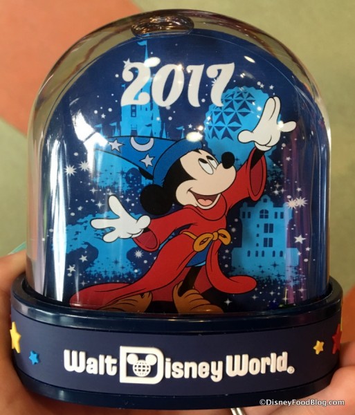 2017 Disney World Snow Globe