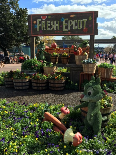 Fresh Epcot with Chip and Dale