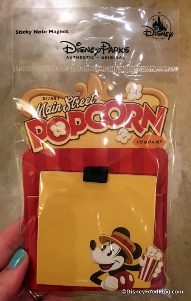 Main Street Popcorn Notepad