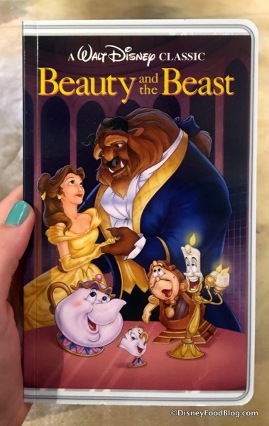 Beauty and the Beast VHS Notebook