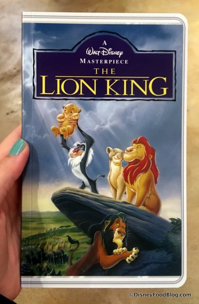 Lion King VHS Notebook