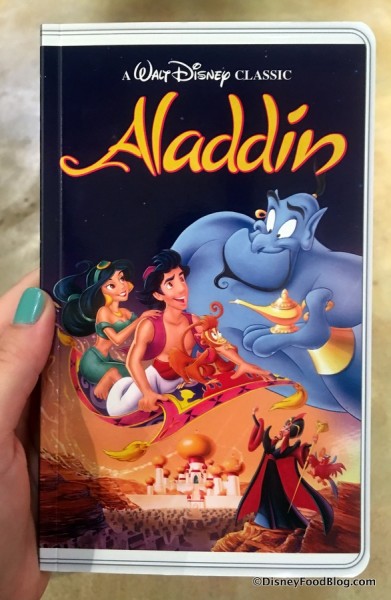 Aladdin VHS Notebook