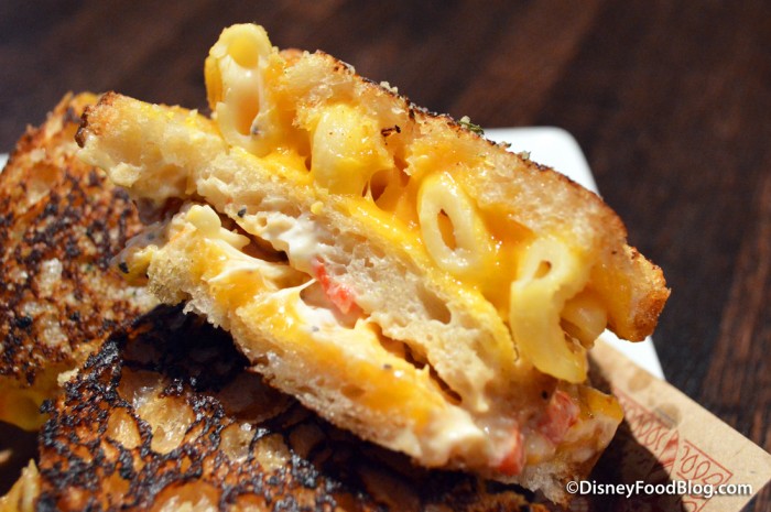 Pimento Grilled Cheese -- Inside