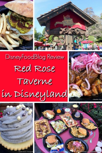 We Visited the Red Rose Taverne (Beauty and the Beast!!!) in Disneyland and Ordered Everything!