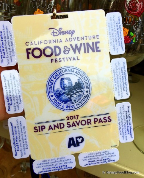 2017 Annual Passholder Sip and Savor Pass