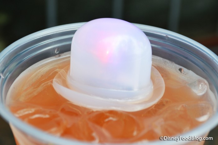 Brown Derby Cocktail with Glowcube