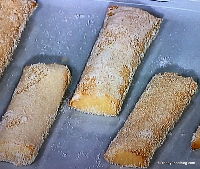 Television Shot of Lumpia on ABC's The Chew
