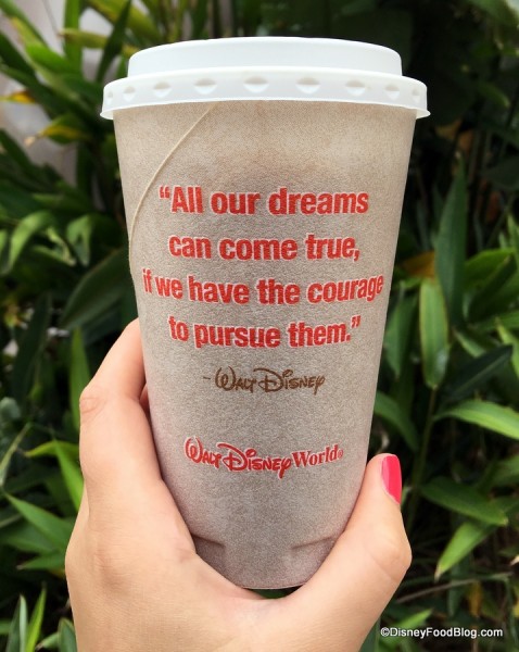 New Hot Drink cups at Disney Parks