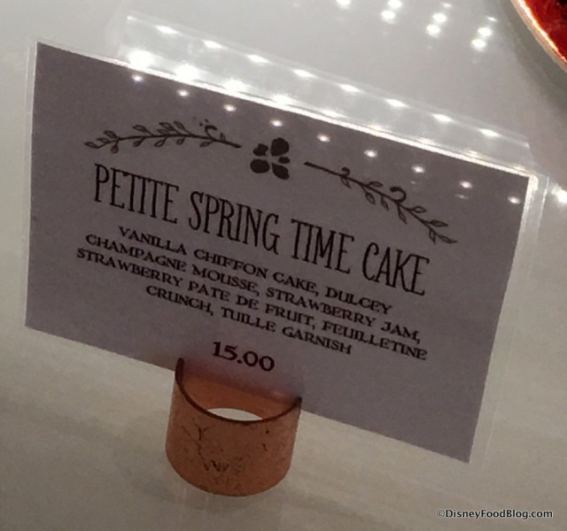Petit Spring Time Cake Sign