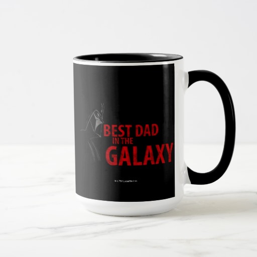 best dad in the galaxy mug