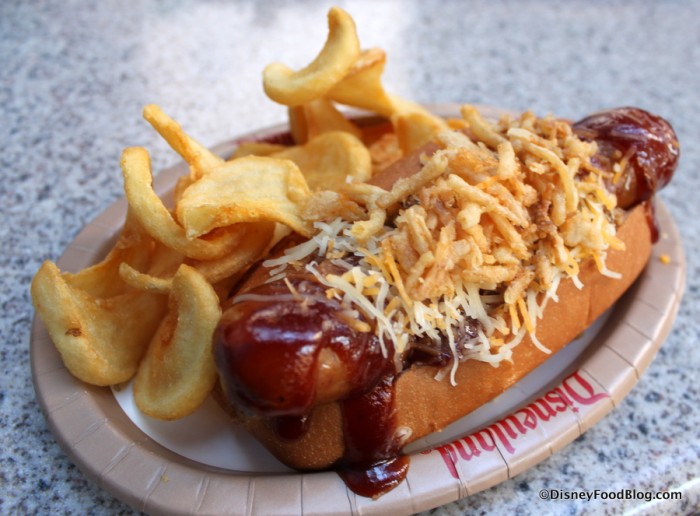 Barbecue Crunch Dog at Award Wieners