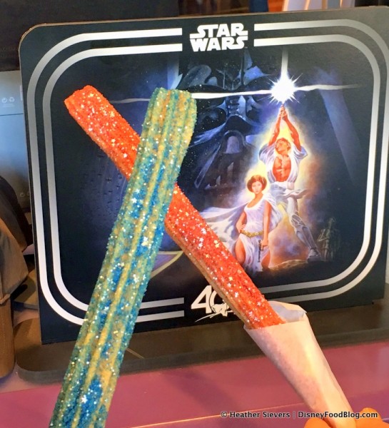 CHURRO LIGHT SABERS!!!!