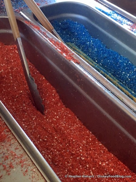 Blue and Red Sugar