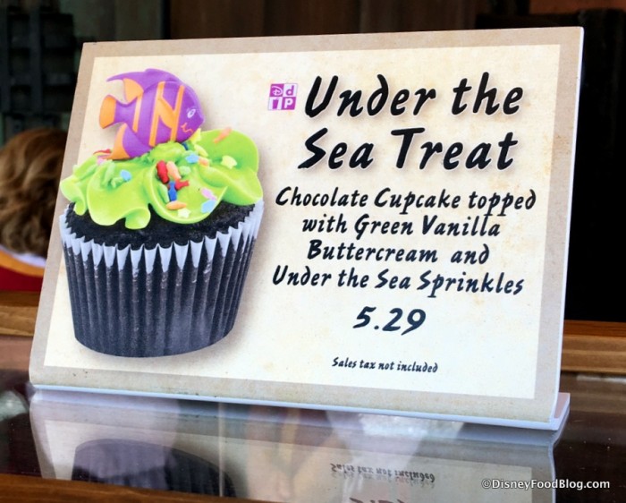 Under the Sea Treat sign