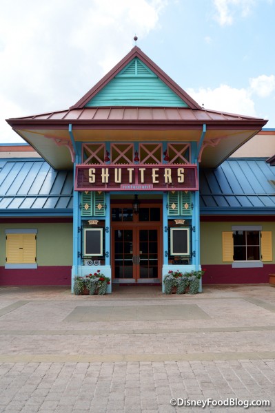 Shutters Entrance