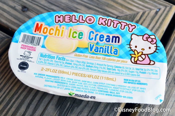Vanilla Mochi Packaging