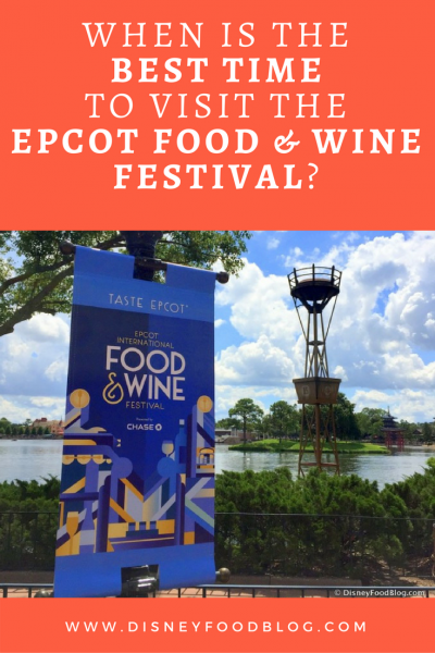 When Is the Best Time to Visit the Epcot Food and Wine Festival?