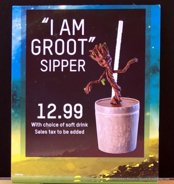 Groot Sipper Sign