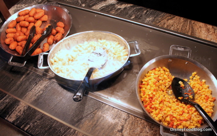 Kids Station: Corn Dog Nuggets, Mac and Cheese, and Corn