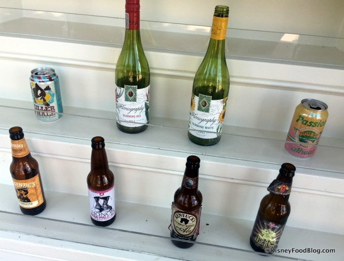 Block and Hans Bottle Display