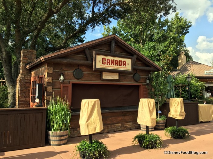 2017 Epcot Food and Wine Festival Canada Booth