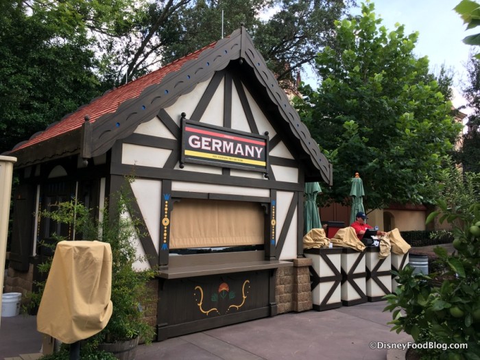 2017 Epcot Food and Wine Festival Germany Booth