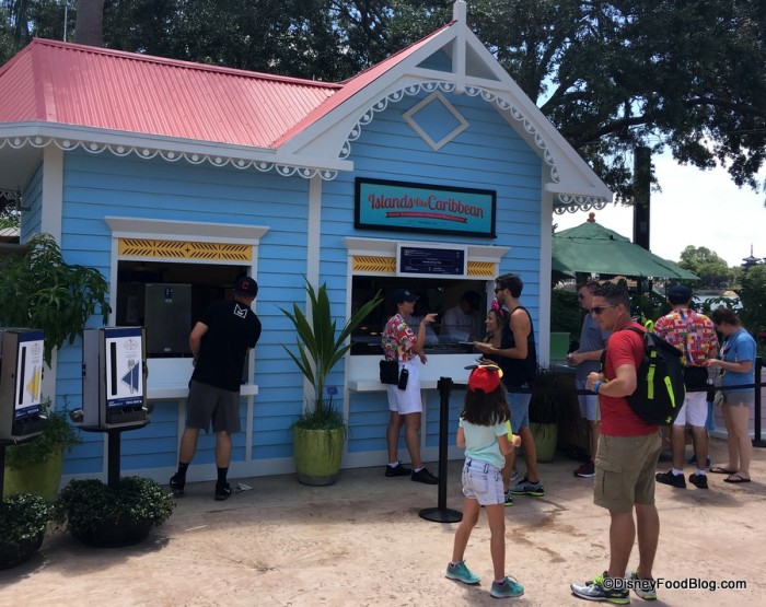 2017 Epcot Food and Wine Festival Islands of the Caribbean Booth