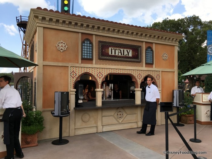 2017 Epcot Food and Wine Festival Italy Booth