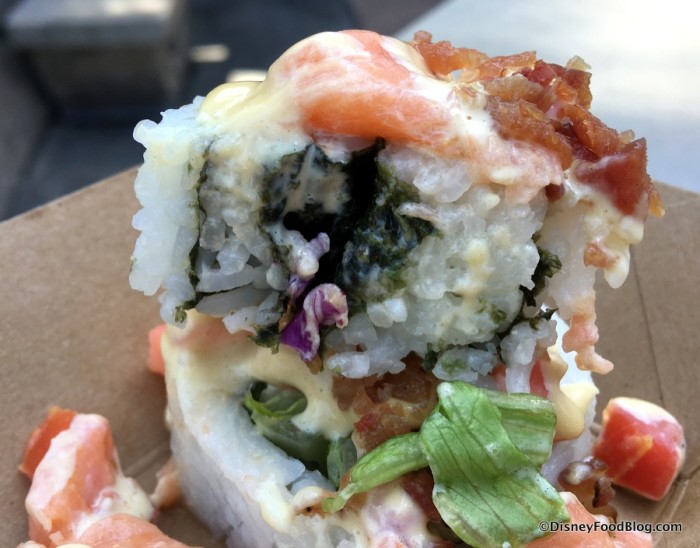 Salmon BLT Sushi Roll