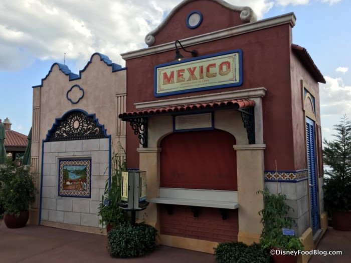 2017 Epcot Food and Wine Festival Mexico Booth