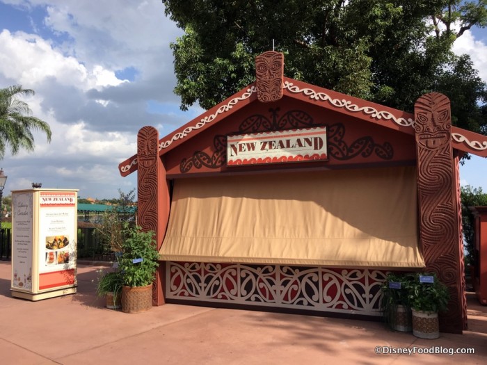 2017 Epcot Food and Wine Festival New Zealand Booth