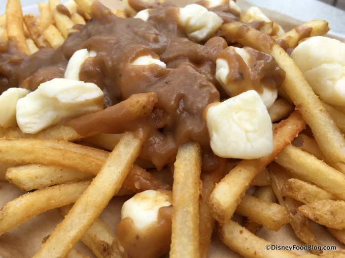 Poutine with Gravy and Cheese Curds