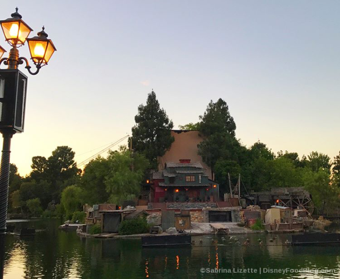 View from River Belle Terrace and Blue Bayou Fantasmic Preferred Seating