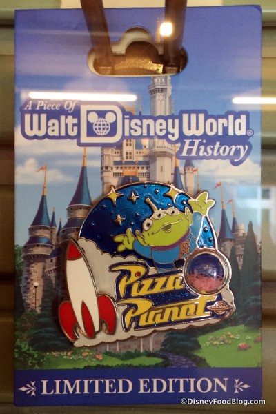 A Piece of Walt Disney World History Toy Story Pizza Planet Pin