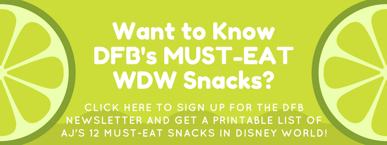 Want to Know AJ's Favorite WDW Snacks-