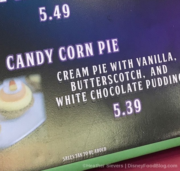 Candy Corn Pie Sign