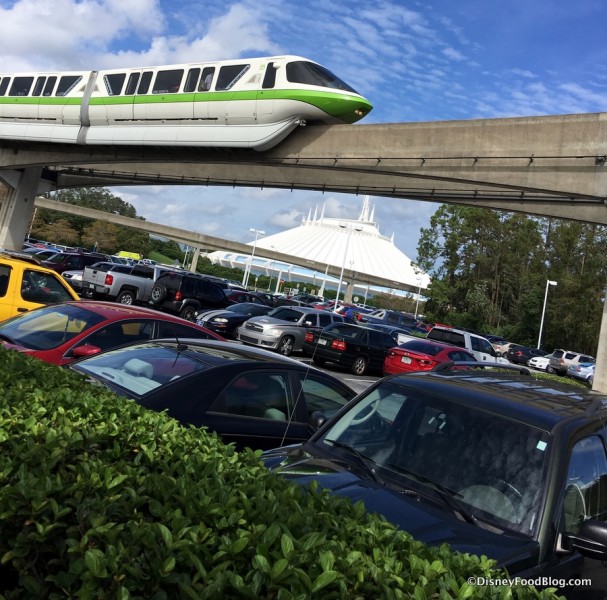 Monorail and Space Mountain